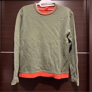 Vintage Hugo Boss layered look crewneck sweatshirt